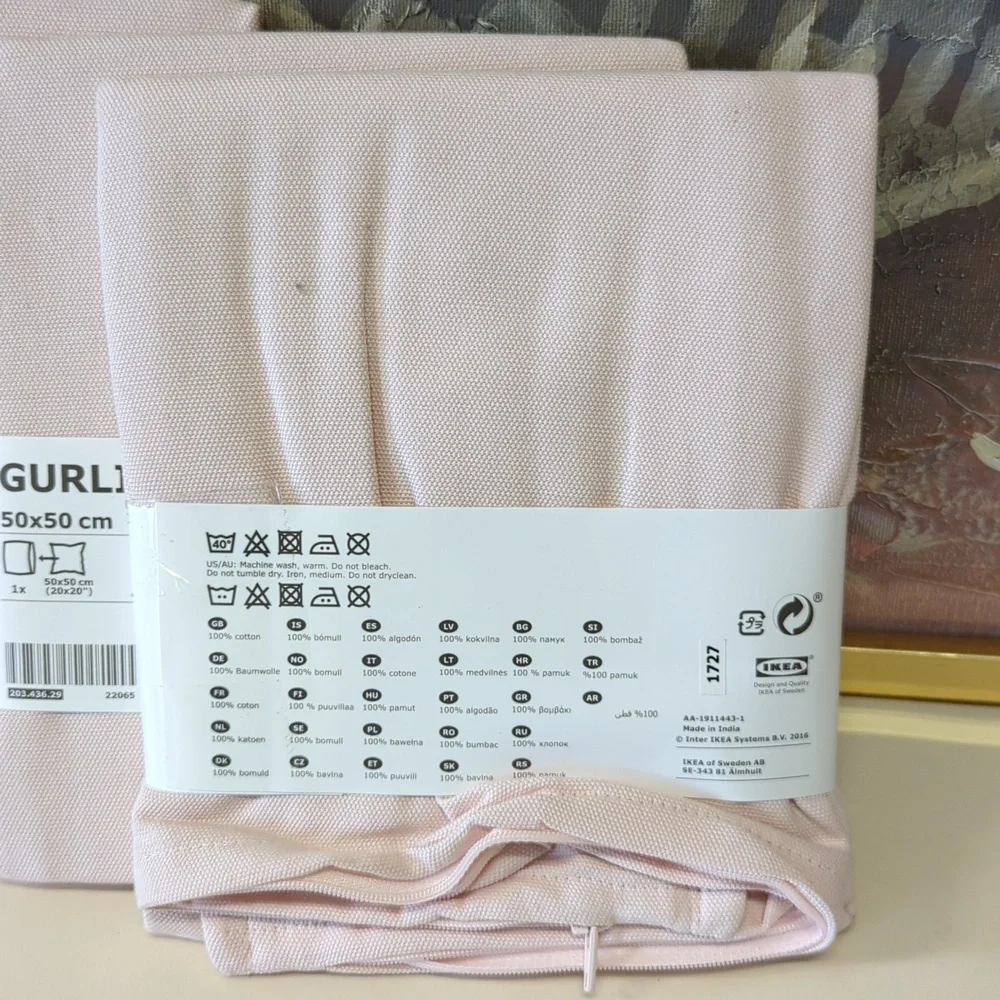 Set IKEA GURLI CUSHION COVER Square 20 X‎ 20